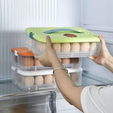 Portable 24 Grid Egg Storage Box