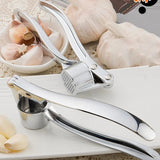 Stainless Steel Garlic Crusher