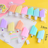 Ice Cream Shape Highlighters (6Pcs)