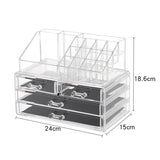 Acrylic Cosmetic Organizer With Drawer