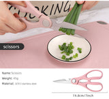 6 Pcs Stainless Steel Colorful Knife Set