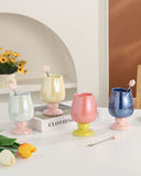 Creative Tulip Shape Ceramic Cup