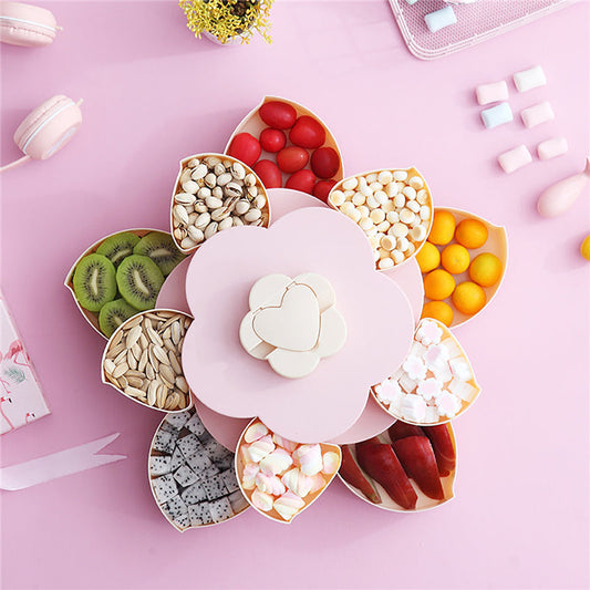 Creative Petal Dry Fruit And Candy Tray