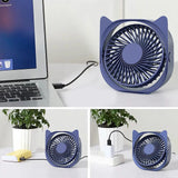 USB Mini Chargeable Desktop Fan