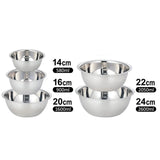 5Pcs Stainless Steel Multipurpose Bowl Set