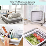 Foldable Dish Drain Rack