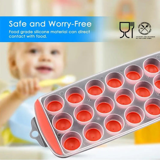 Silicone Pop Up Ice Cube Tray