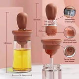 Squeeze Oil Brush Bottle