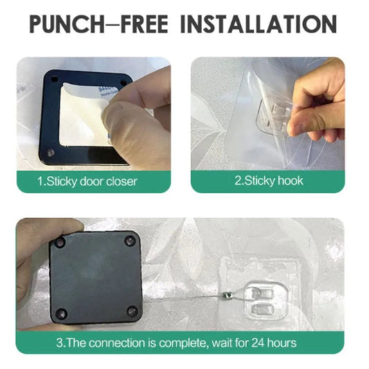 Self-Adhesive Door Closer