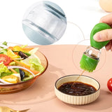 Squeeze Oil Brush Bottle