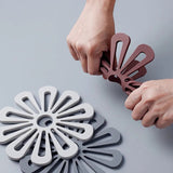 Creative Petal Silicone Heat Insulation Pad (4pcs)