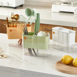 Durable Cutlery Holder With Lid