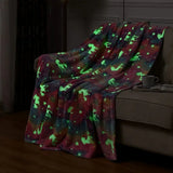 Unicorn Glow In The Dark Blanket