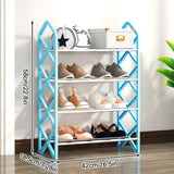 4 layer Diamond Cut Shoe rack