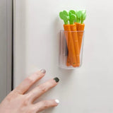 Magnetic carrot sealing clip