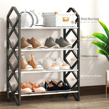 4 layer Diamond Cut Shoe rack