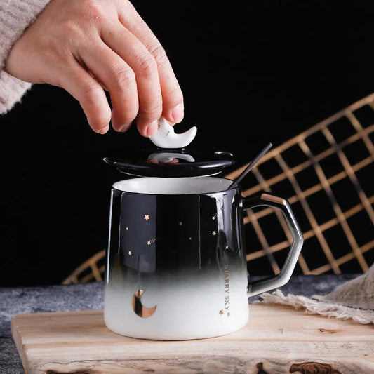 Nordic Starry Sky Ceramic Mug