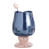 Creative Tulip Shape Ceramic Cup