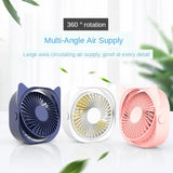 USB Mini Chargeable Desktop Fan