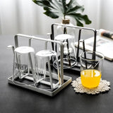 Metal Glass Stand