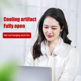 Portable Rechargeable Neck Fan