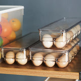 Acrylic Egg Storage Box With Lid