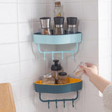 Plastic Corner Storage Rack