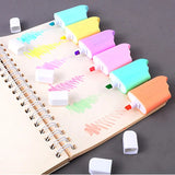 Ice Cream Shape Highlighters (6Pcs)