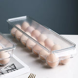 Acrylic Egg Storage Box With Lid