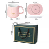 Ceramic Mug With Electronic Temperature Control Plate