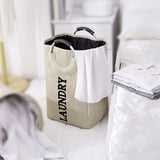 Portable Folding Laundry Basket (Heavy Quality)
