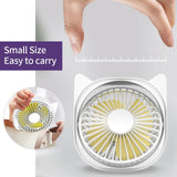 USB Mini Chargeable Desktop Fan