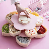 Creative Petal Dry Fruit And Candy Tray