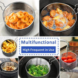 Stainless Steel Steamer And Frying Basket