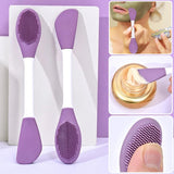 Double Headed Silicone Mask And Cleansing Brush