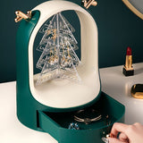 Earings And Necklace Organizer With Drawer