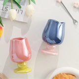 Creative Tulip Shape Ceramic Cup