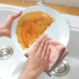 Super Absorbent Microfiber kitchen Dish Cloth (4pcs )