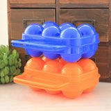 6 Grids Briefcase Egg Organizer