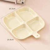 Four Compartment Serving Plate