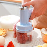 Handheld Rechargeable Egg Beater And Chopper