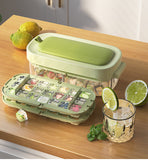 Press Ice Mold With Lid And Spoon