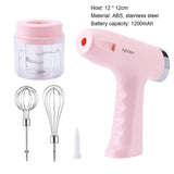 Handheld Rechargeable Egg Beater And Chopper