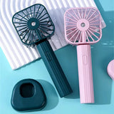 Mini Handheld Spray Fan Usb Rechargeable