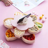 Creative Petal Dry Fruit And Candy Tray