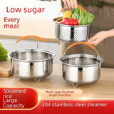 Stainless Steel Steamer And Frying Basket
