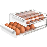 2 Layer Drawer Egg Storage Box