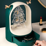 Earings And Necklace Organizer With Drawer