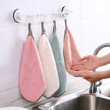 Super Absorbent Microfiber kitchen Dish Cloth (4pcs )