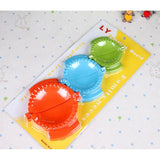 Three Pcs ColourFull Dumplimg Mould